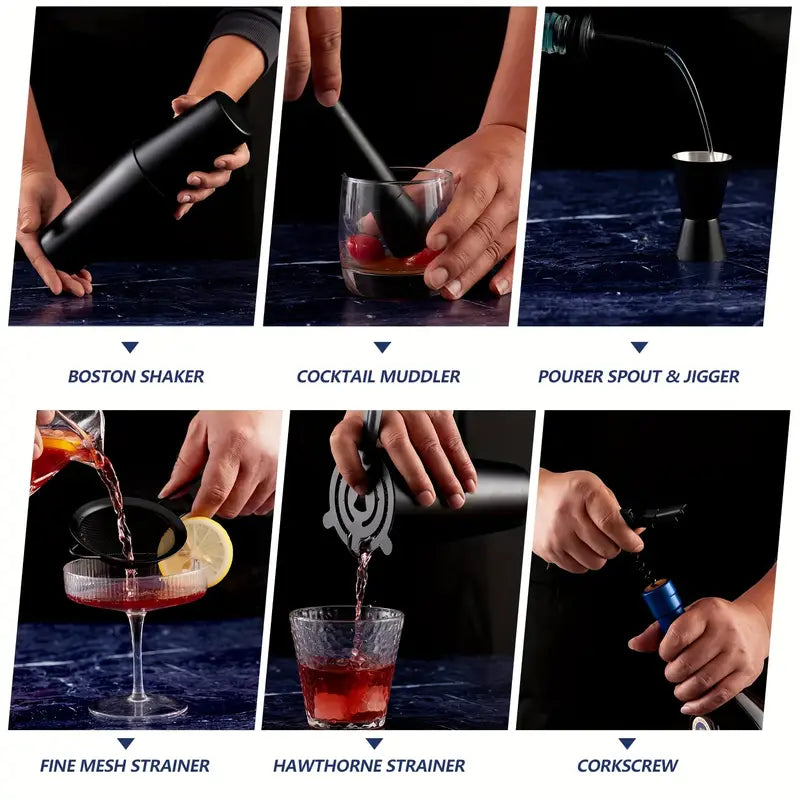 Elite Mixology Kit (11-Piece Bar Set)-thumbmail-7