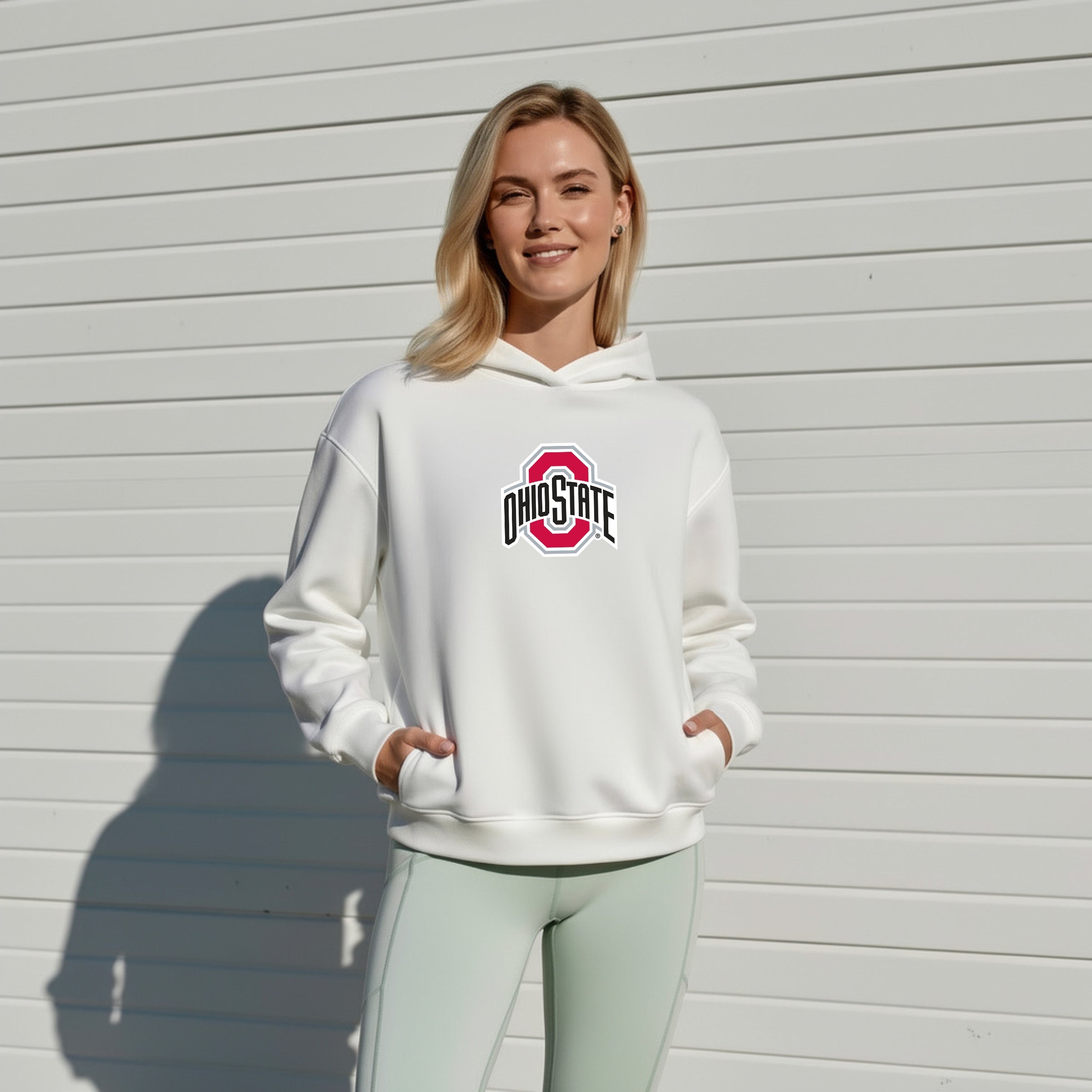 Side Zipper Hoodie Ohio State-thumbmail-1