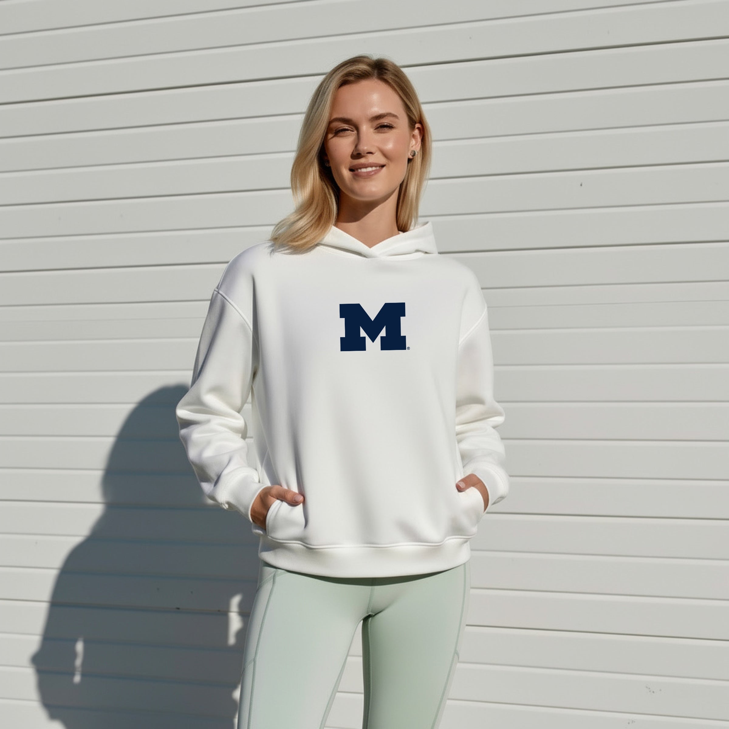 Side Zipper Hoodie Michigan-thumbmail-1