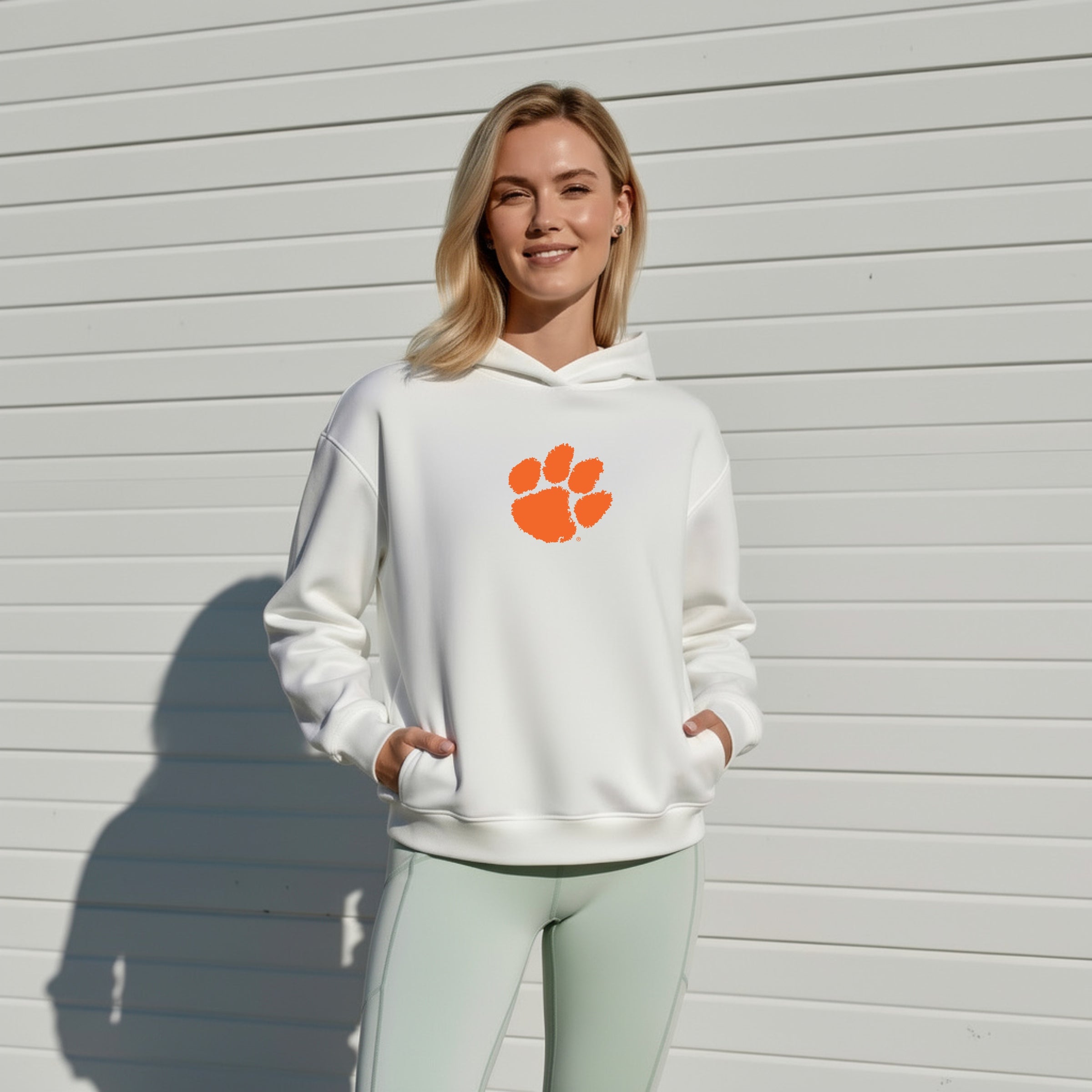 Side Zipper Hoodie Clemson-thumbmail-2