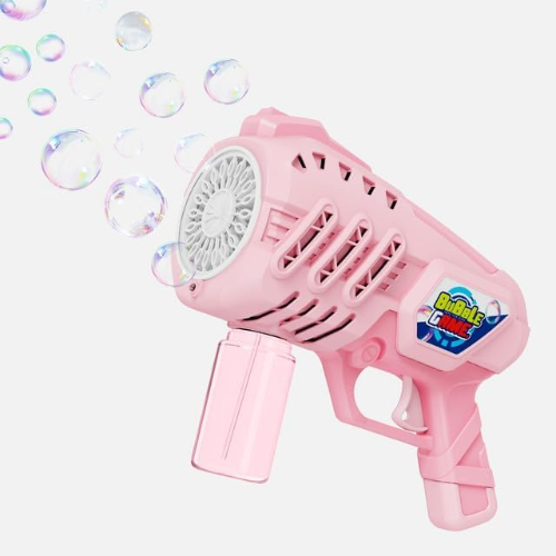 Contixo Bubble Blaster With Refill Solution - Kids Outdoor Fun Toy, Safe & Durable-thumbmail-8