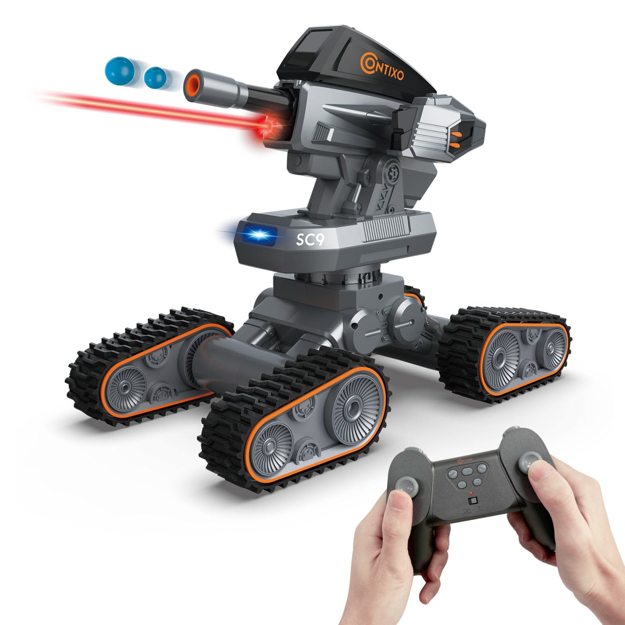 Contixo SC9 Remote Control Commander Gel Blaster Tank-thumbmail-1