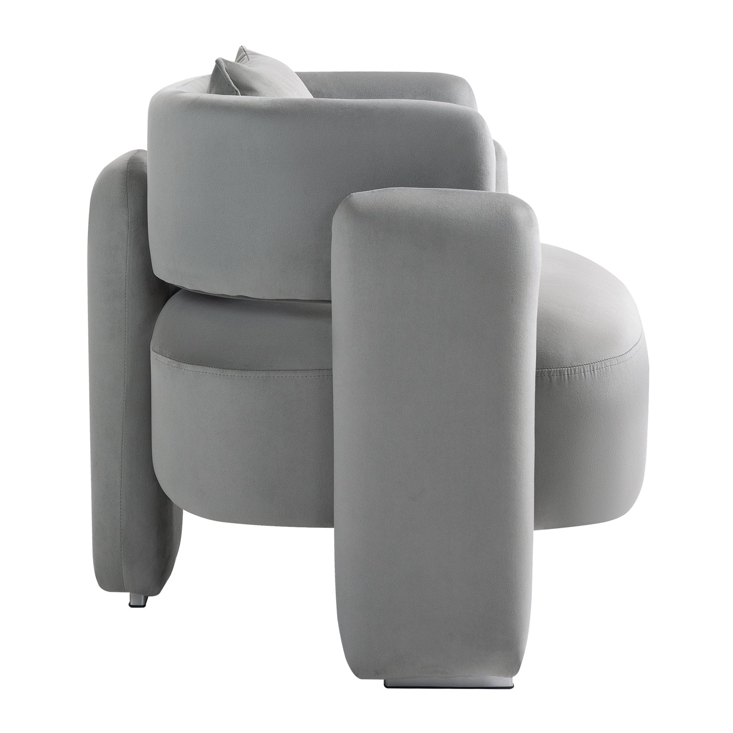 Modern Velvet Lounge Chair-thumbmail-8