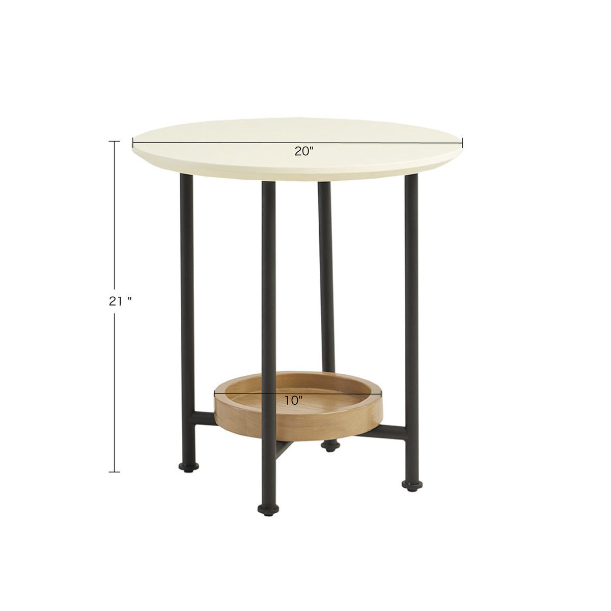 White/Natural End Table-thumbmail-3