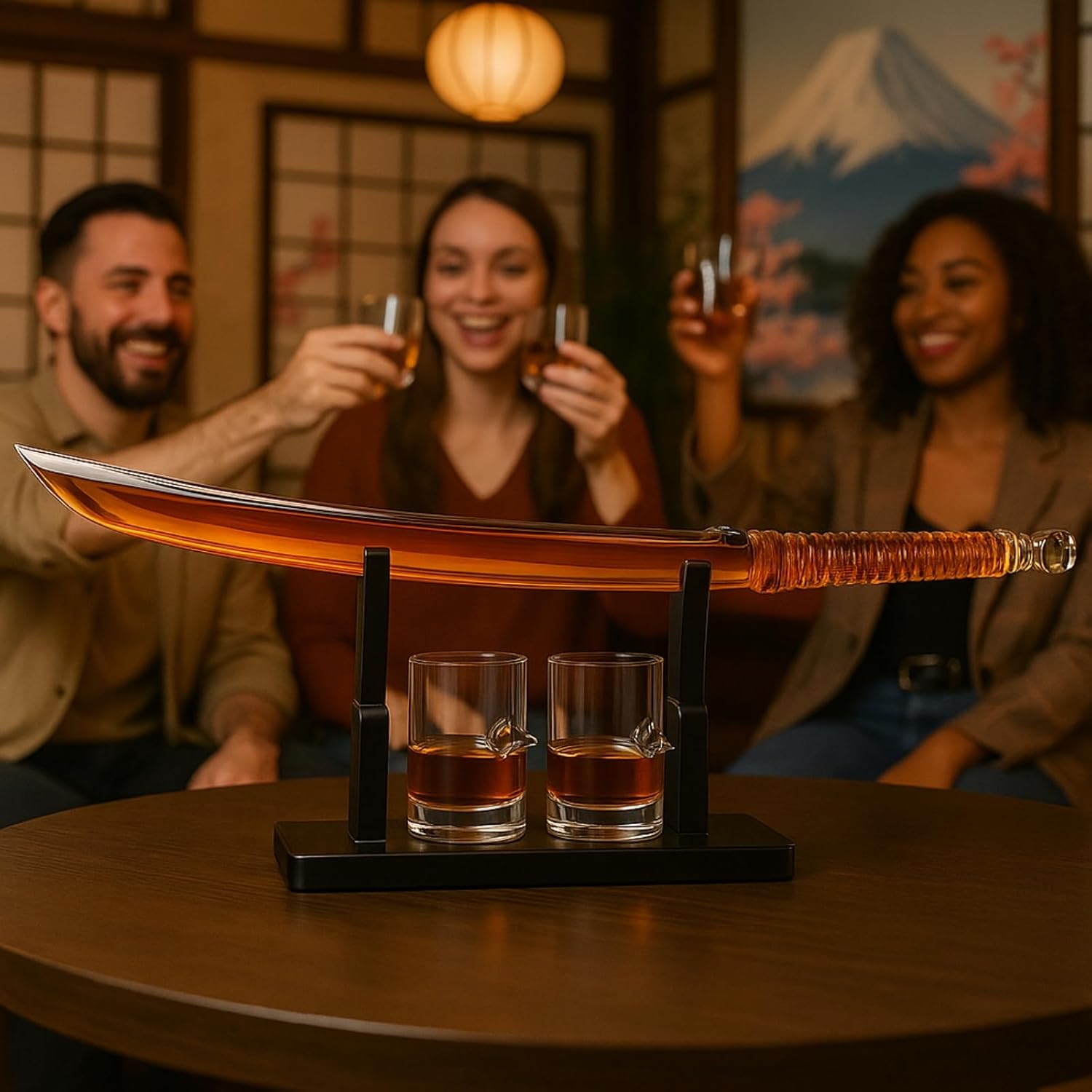 Samurai Sword Whiskey Decanter Set-thumbmail-1