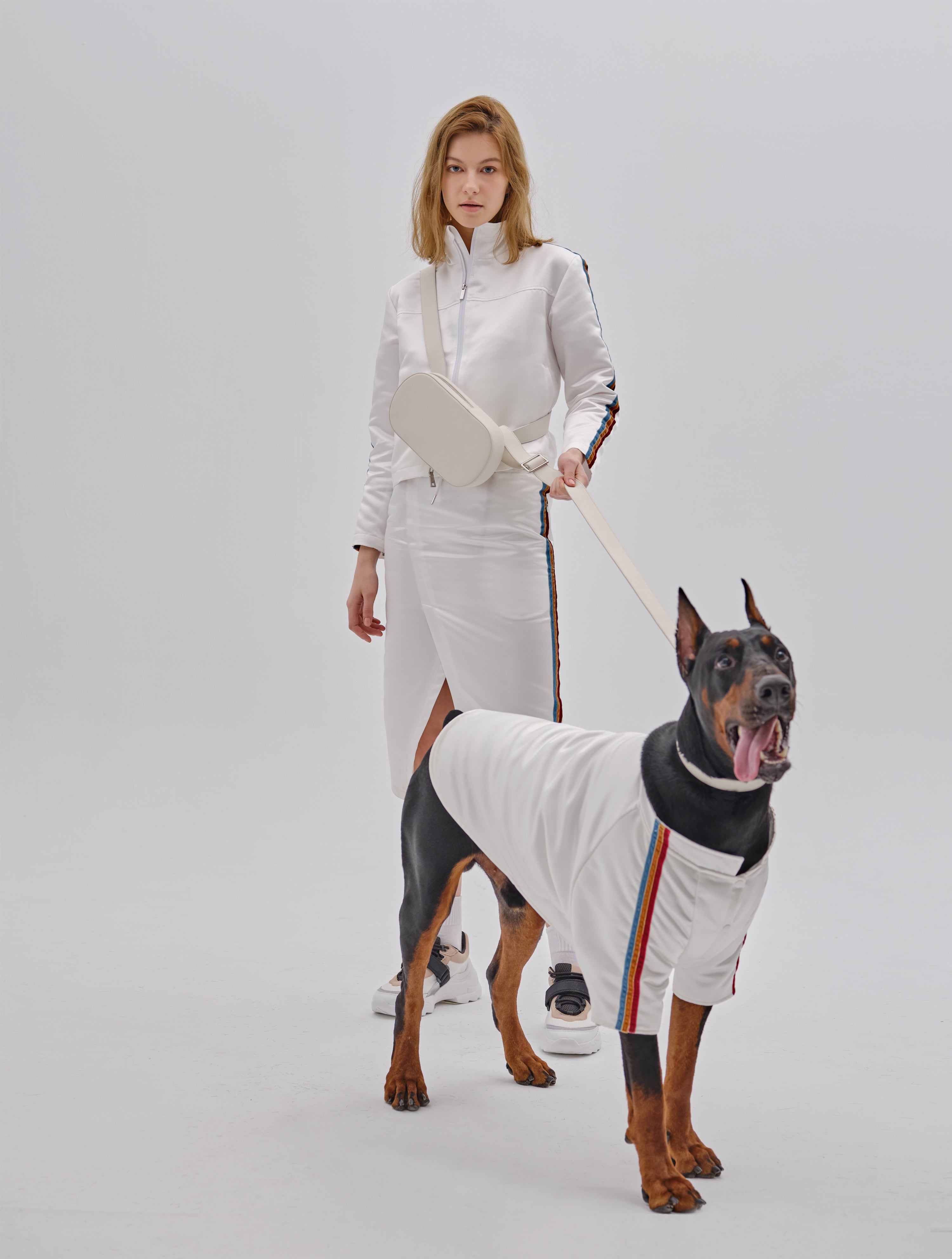 Andersen Calfskin Shoulder Bag & Leash & Collar-thumbmail-7