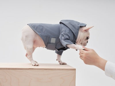 Tribeca Adjustable Velcro Raincoat - Light Blue-thumbmail-6