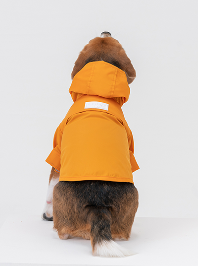 Tribeca Adjustable Velcro Raincoat - Egg Yolk-thumbmail-6