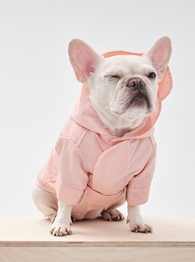 Tribeca Adjustable Velcro Raincoat - Light Pink-thumbmail-7