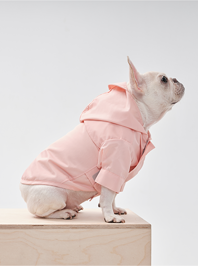 Tribeca Adjustable Velcro Raincoat - Light Pink-thumbmail-8
