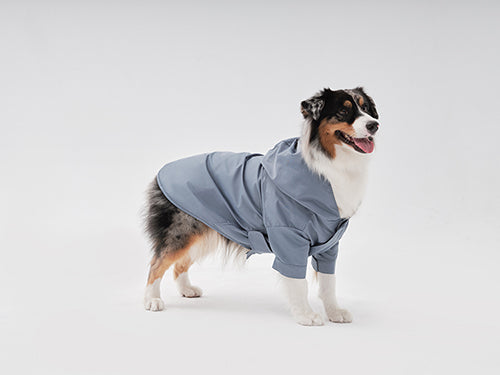 Tribeca Adjustable Velcro Raincoat - Light Blue-thumbmail-5