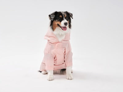 Tribeca Adjustable Velcro Raincoat - Light Pink-thumbmail-10