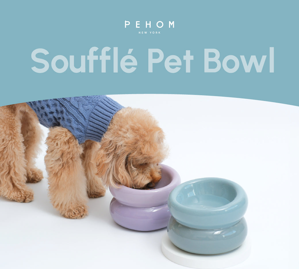 Soufflé Pet Bowl - Frozen Blue-thumbmail-6