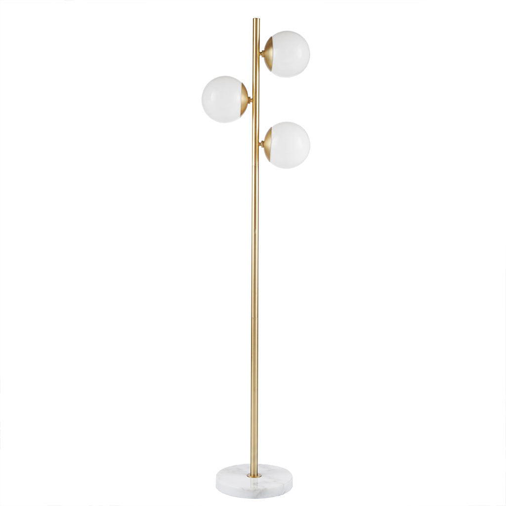 3-Globe Light Floor Lamp With Marble Base-thumbmail-9