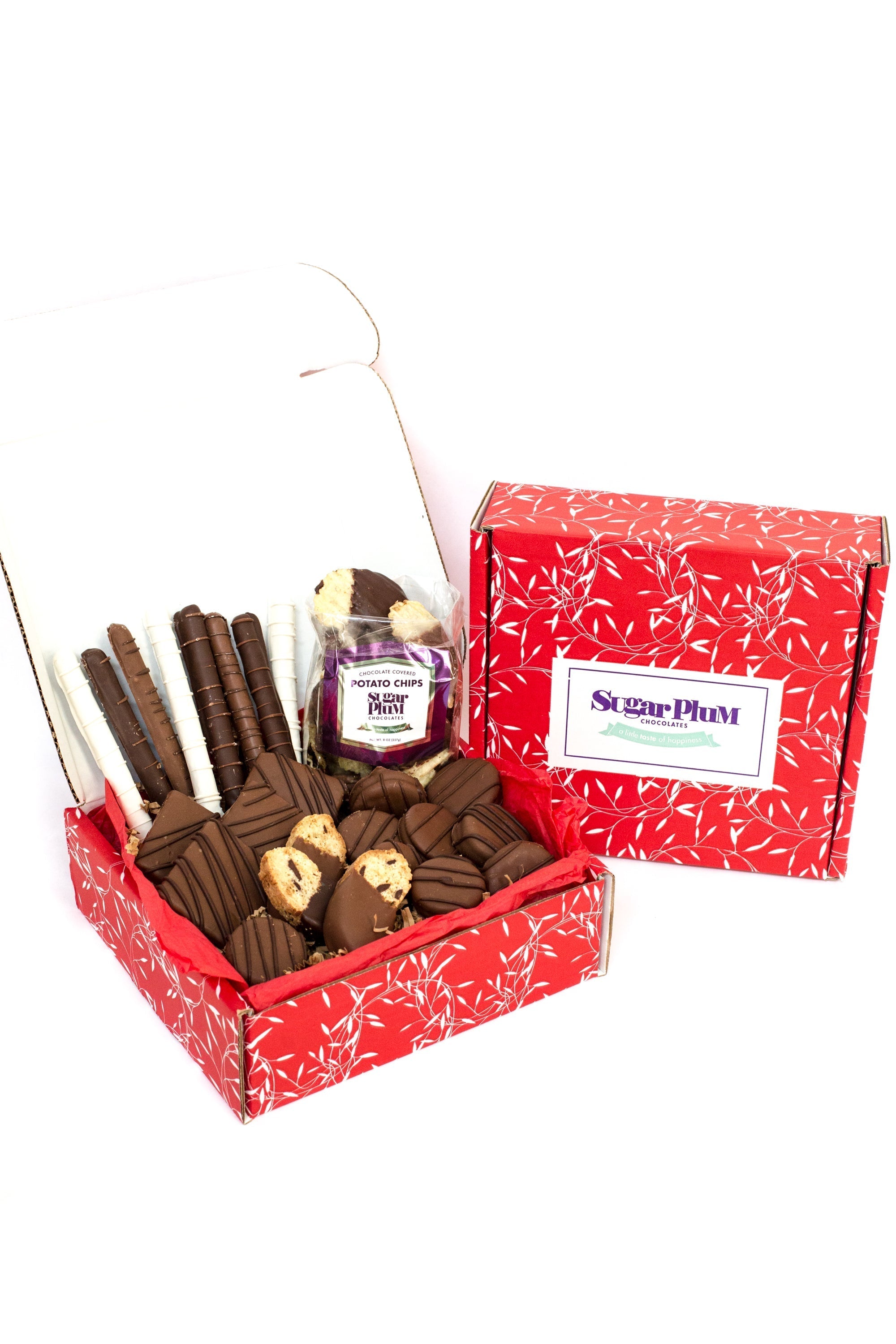 Sweet & Salty Chocolate Gift Box – 26 Handcrafted Chocolate-Covered Treats-thumbmail-4