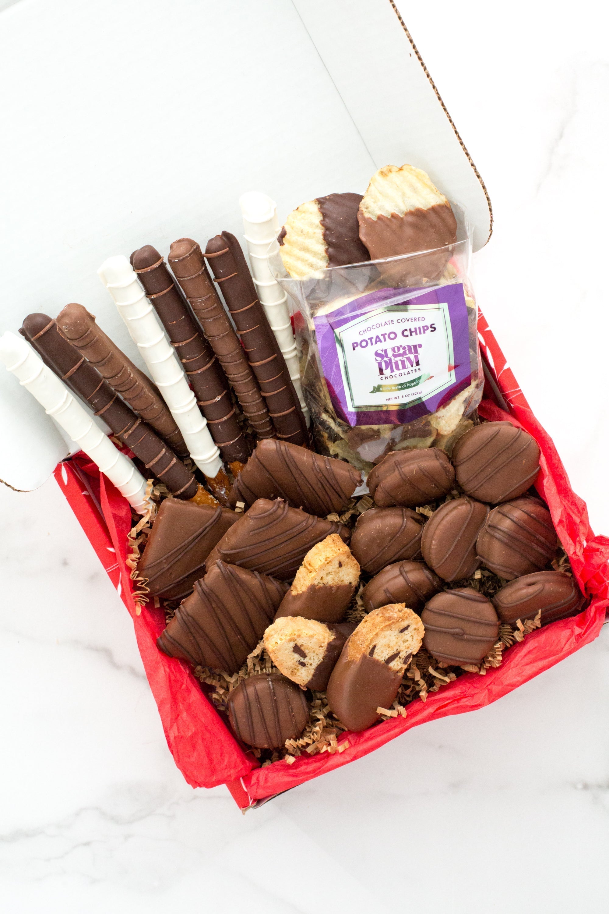 Sweet & Salty Chocolate Gift Box – 26 Handcrafted Chocolate-Covered Treats-thumbmail-6