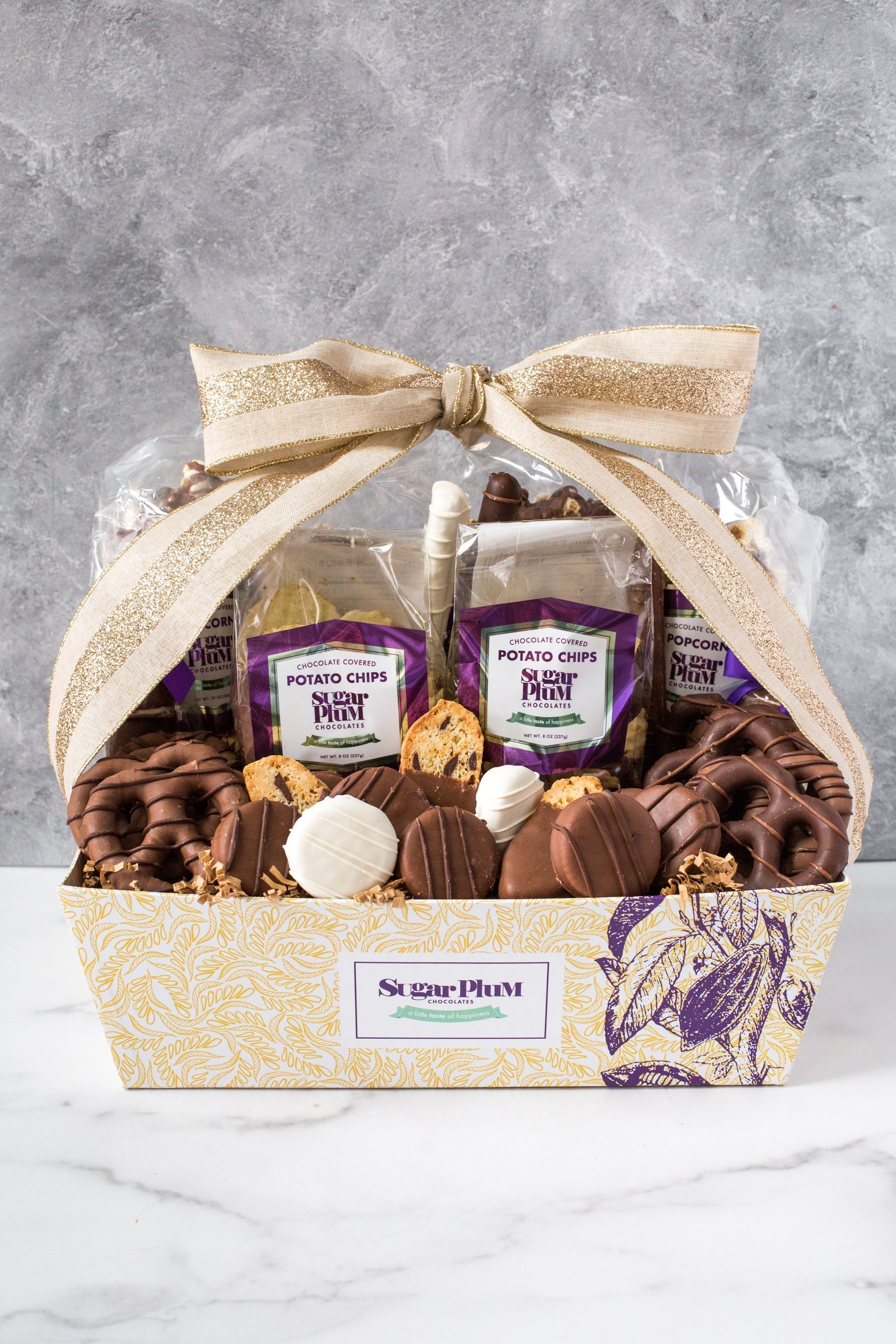 Gourmet Chocolate Gift Basket – 40-Piece Assortment of Handcrafted Chocolate Treats-thumbmail-4