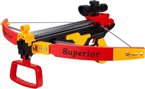 Contixo Crossbow & Arrow Toy Set - Infrared, 3 Suction Arrows, Target-thumbmail-6