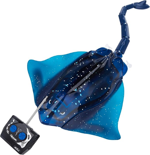 Contixo Remote Control Manta Ray Toys- Water Swim Pool Shark Boat,-thumbmail-6