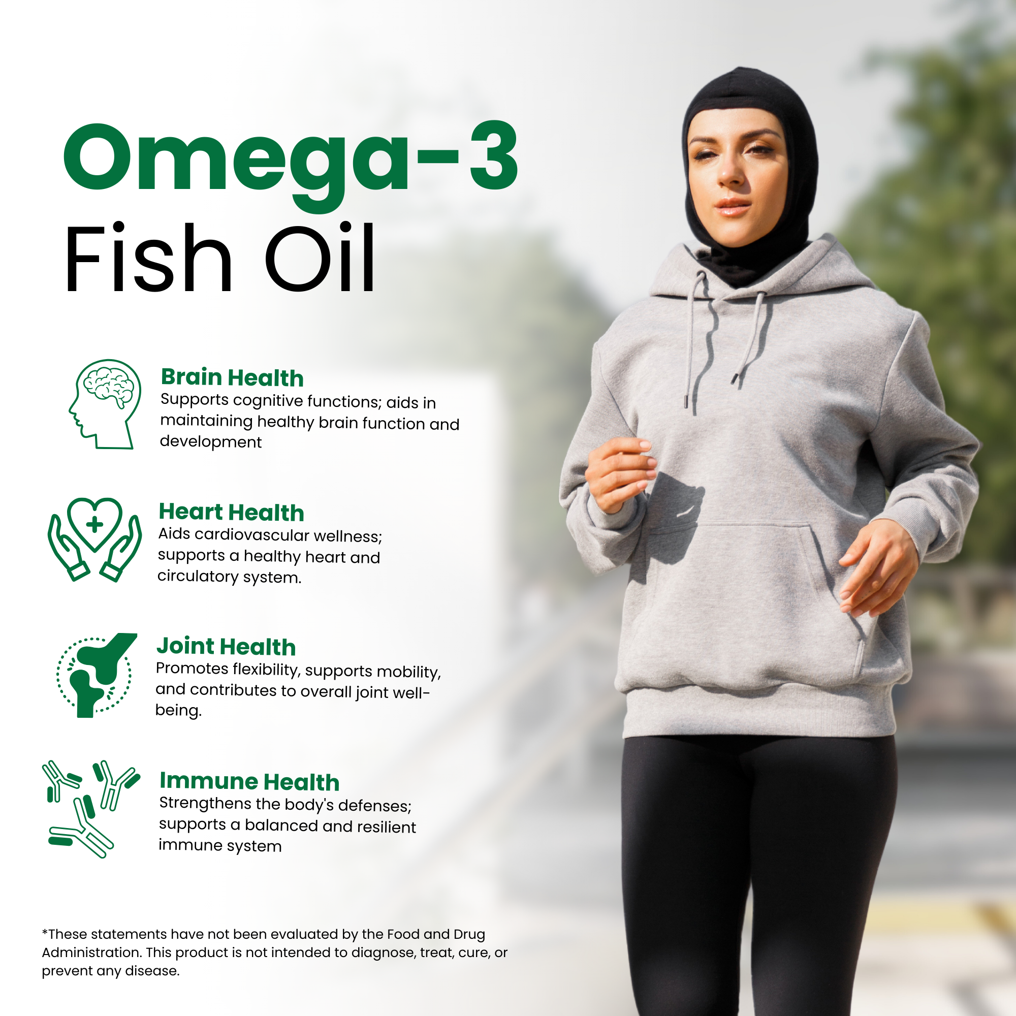 Halal Fish Oil Omega-3 (Halal Gelatin) Softgels-thumbmail-1
