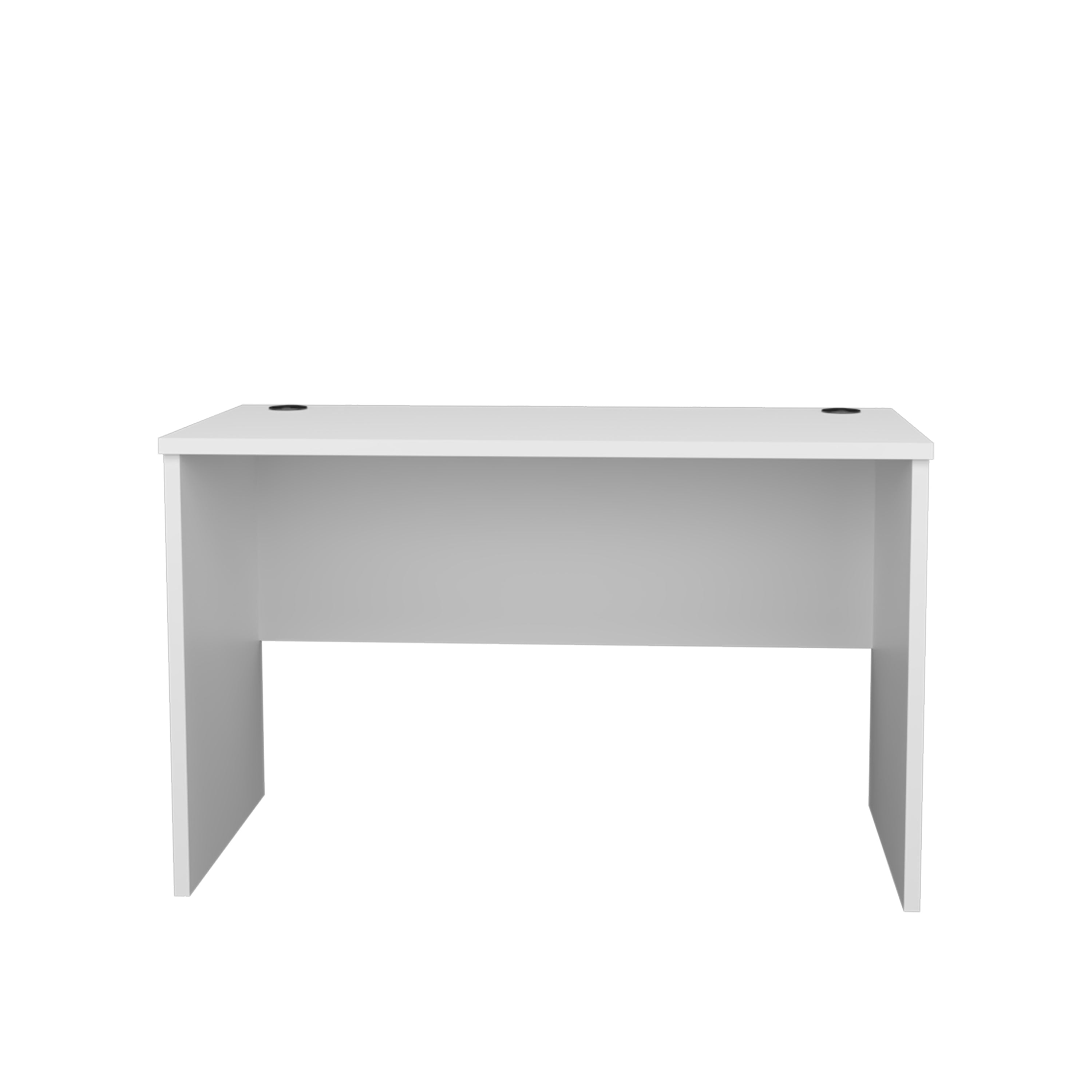 Malibu 47' Wide Study Modern White Desk-thumbmail-5