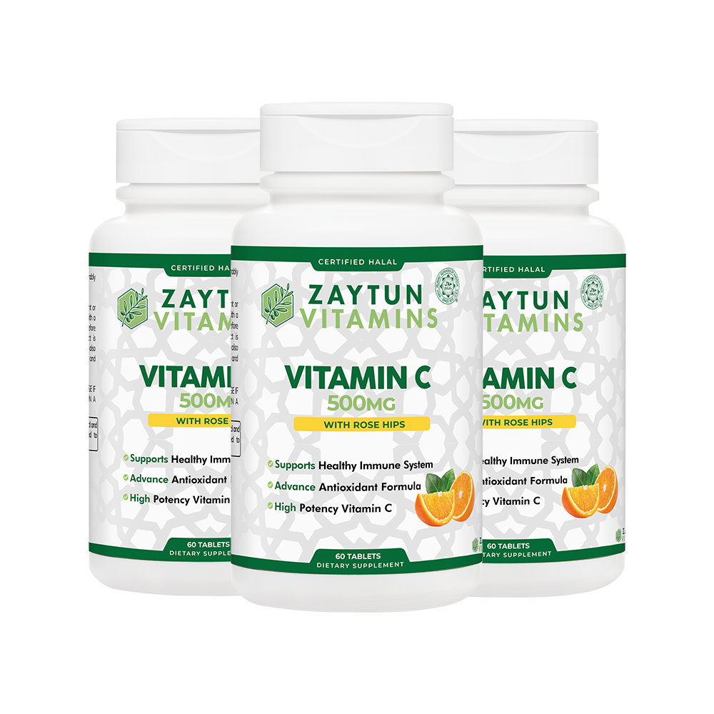 Halal Vitamin C 500mg Tablets (3-Pack)-thumbmail-5