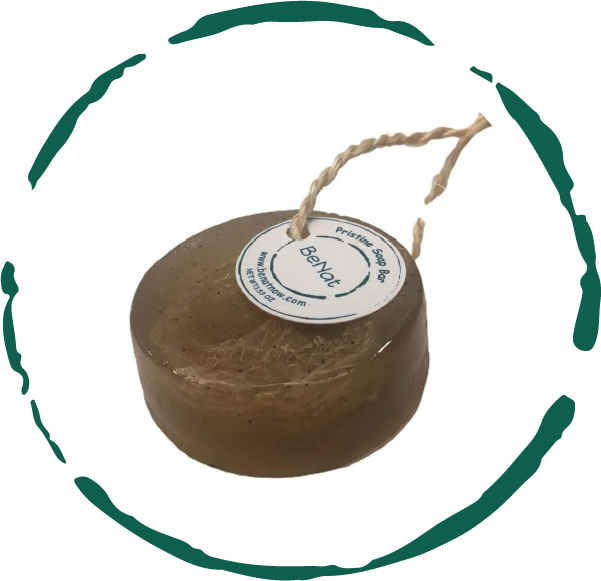 Pristine Soap Bar. Green Clay, Bamboo, and Green Tea.-thumbmail-8