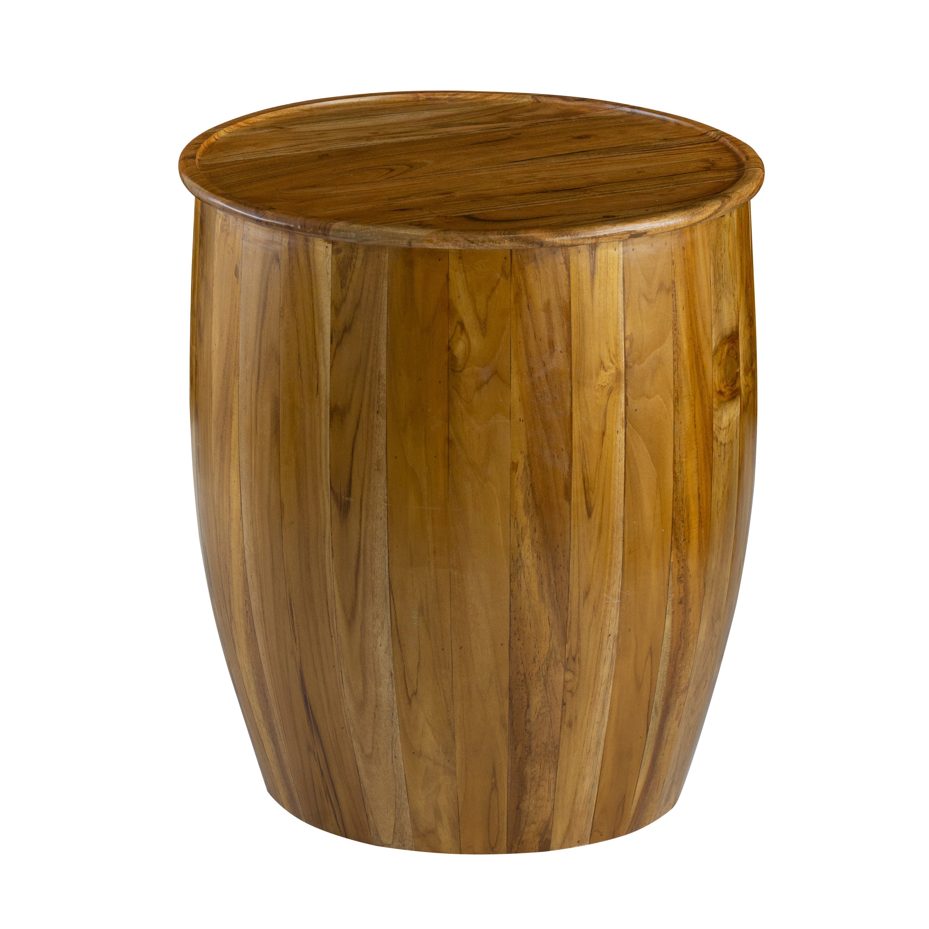 Drum Side Table With Tray Style Top-thumbmail-7