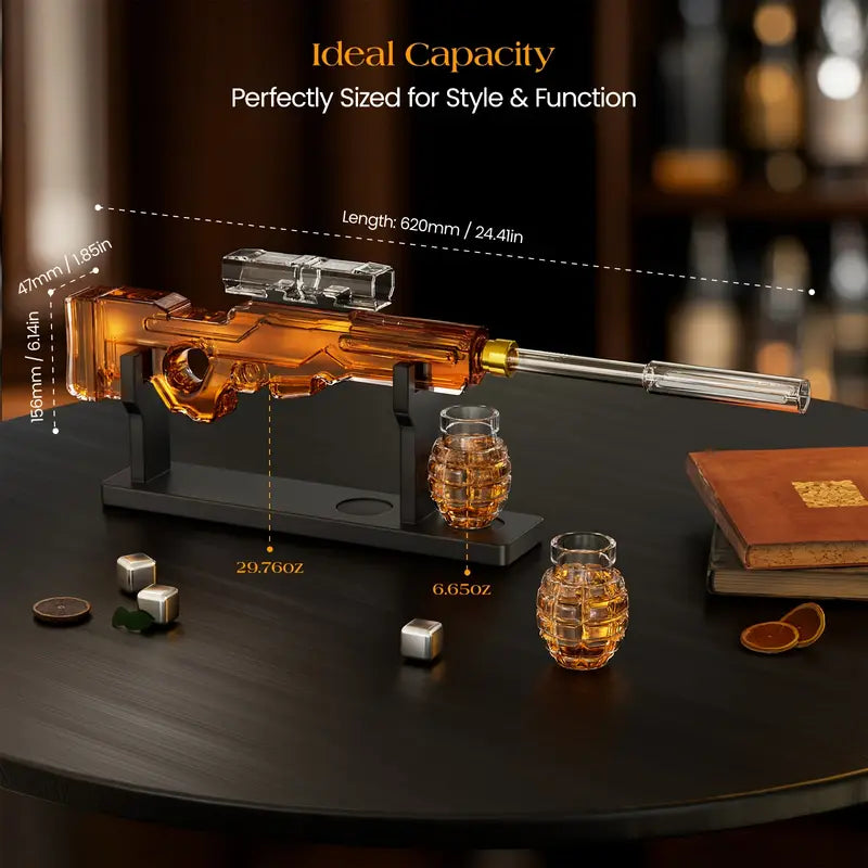 Sniper Whiskey Decanter Set-thumbmail-3