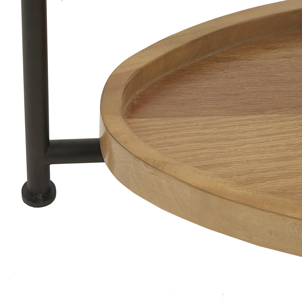 Monte Oval White/Natural Coffee Table-thumbmail-6