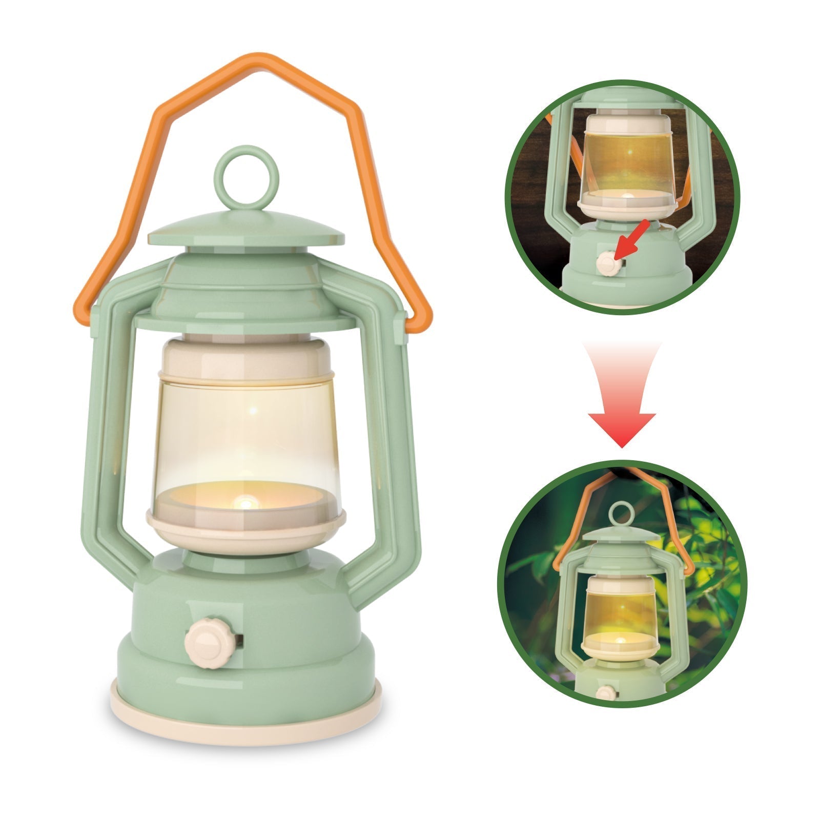 Contixo Kids Camping Set - Pretend Play Tent With Toy Campfire & Lantern-thumbmail-3