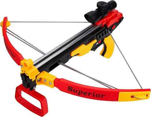 Contixo Crossbow & Arrow Toy Set - Infrared, 3 Suction Arrows, Target-thumbmail-5