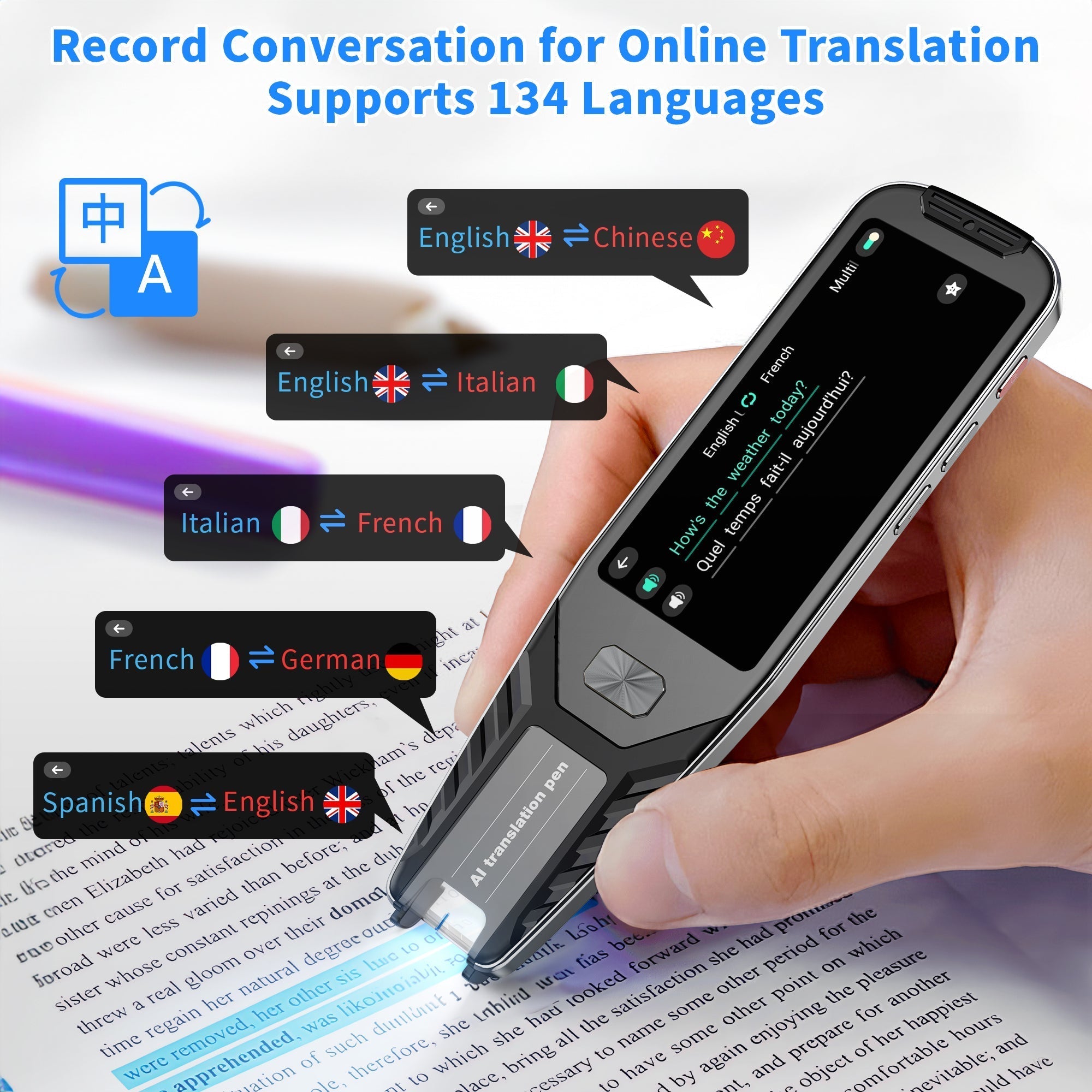 Contixo P1 Smart Scanning Translator Pen-thumbmail-3