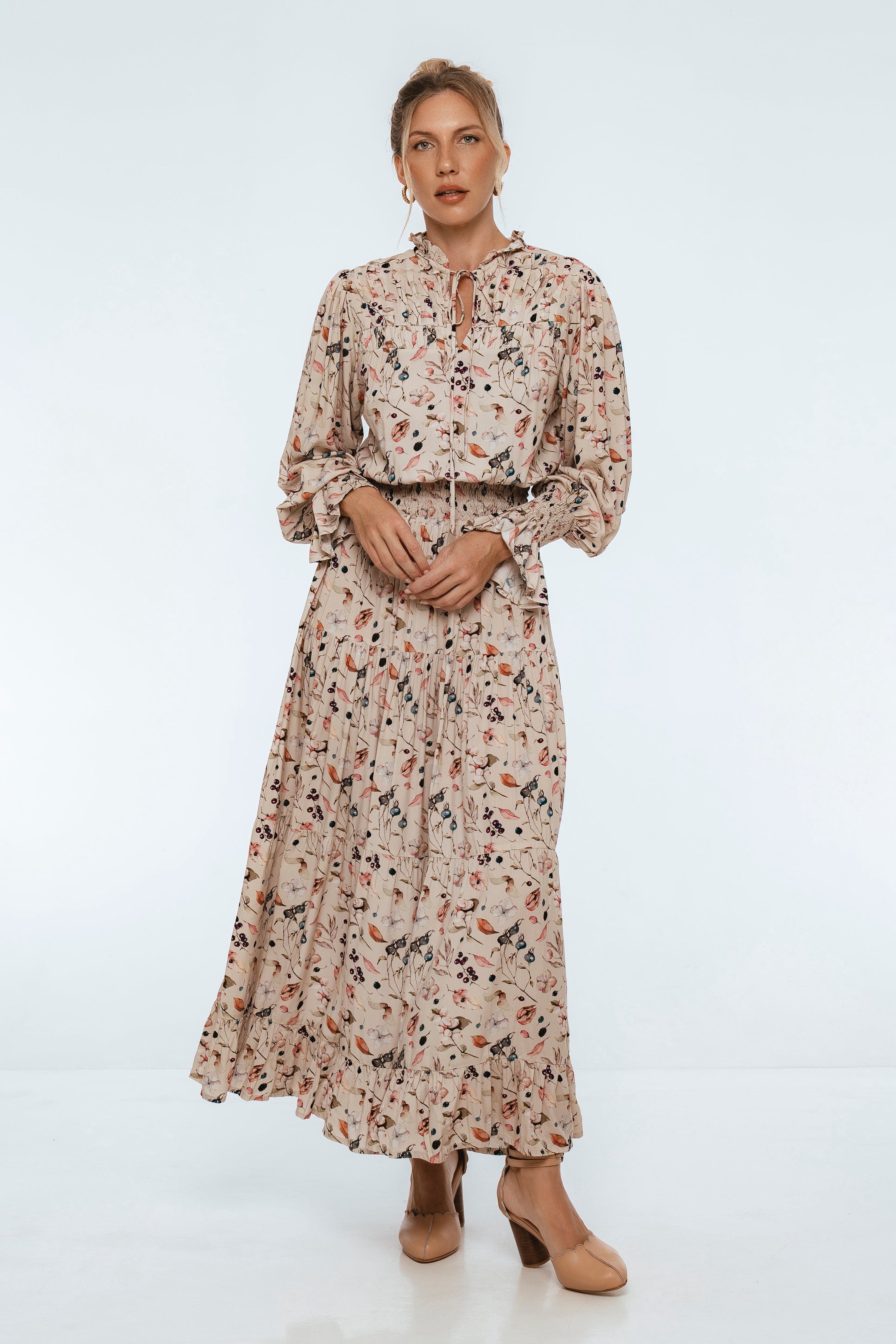 White Lotus Ruffled Maxi Dress-thumbmail-7