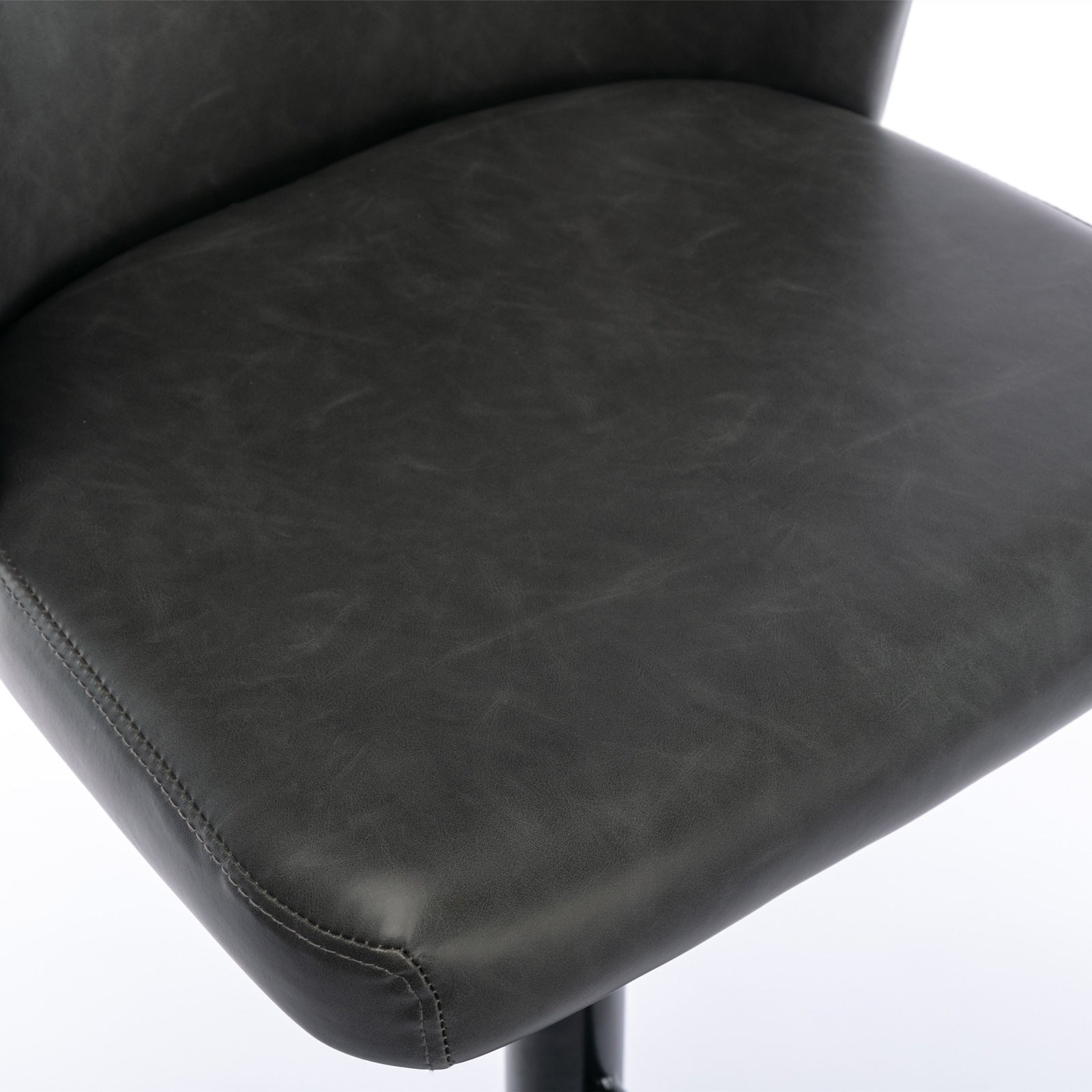 Set of 2 Modern PU Upholstered Swivel Barstools-thumbmail-10