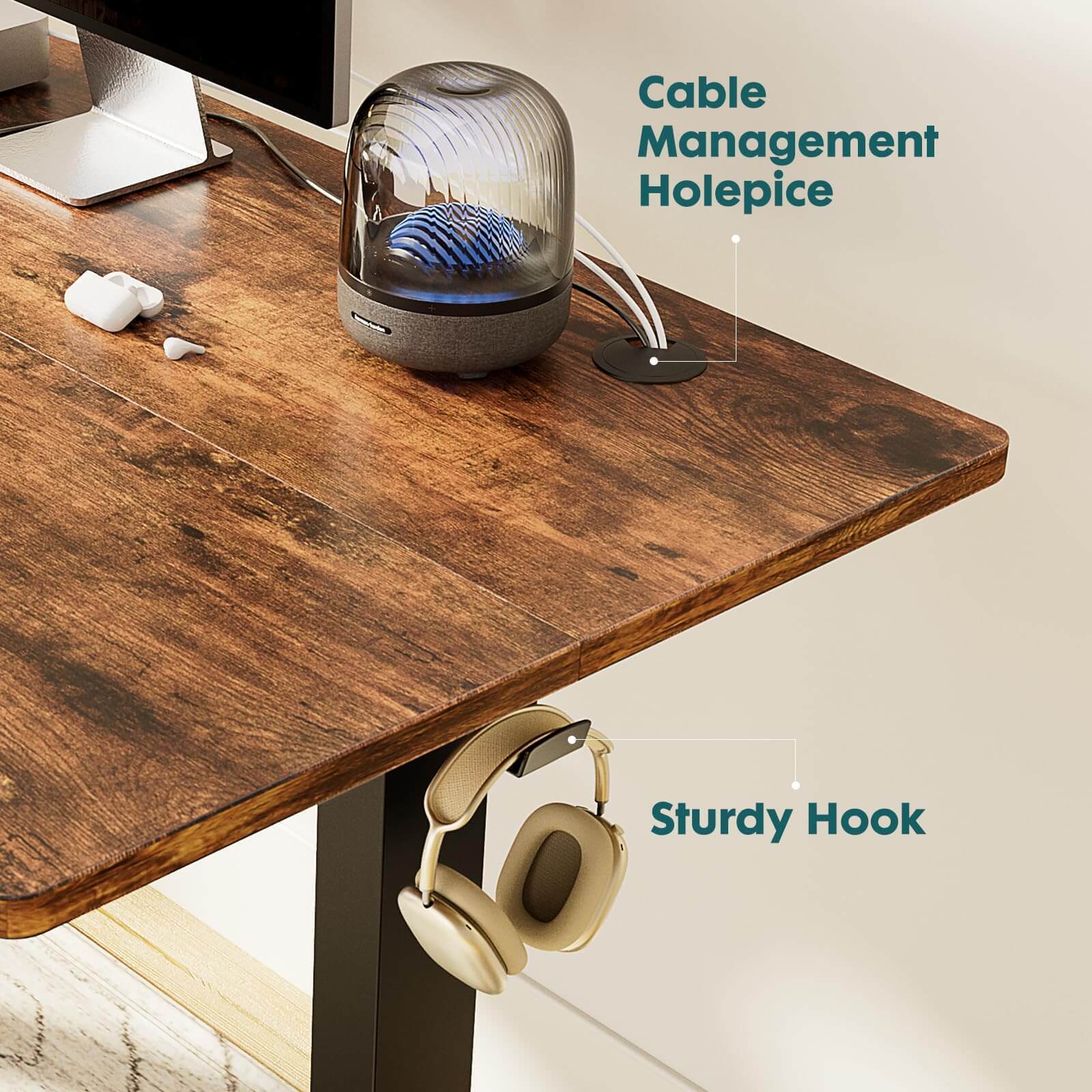 Electric Height Adjustable Standing Desk-thumbmail-6