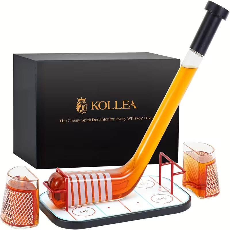 Ice Hockey Whiskey Decanter Set-thumbmail-3
