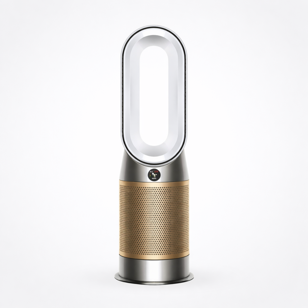 Dyson Air Purifier Hot+Cool Fan Formaldehyde HP09 Smart Tower in White/Gold-thumbmail-2