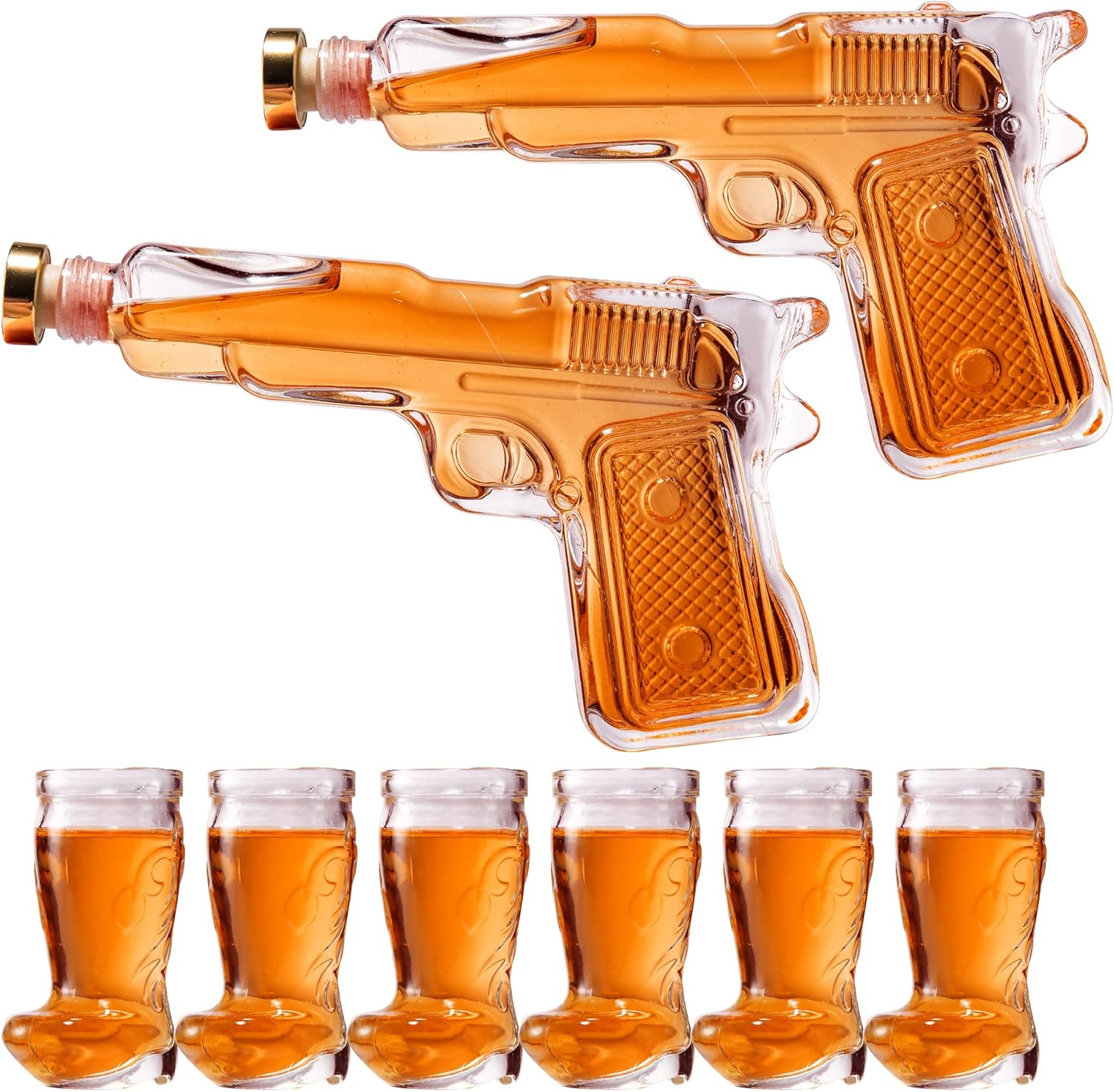 Pistol & Shot Glass Decanter Set-thumbmail-6