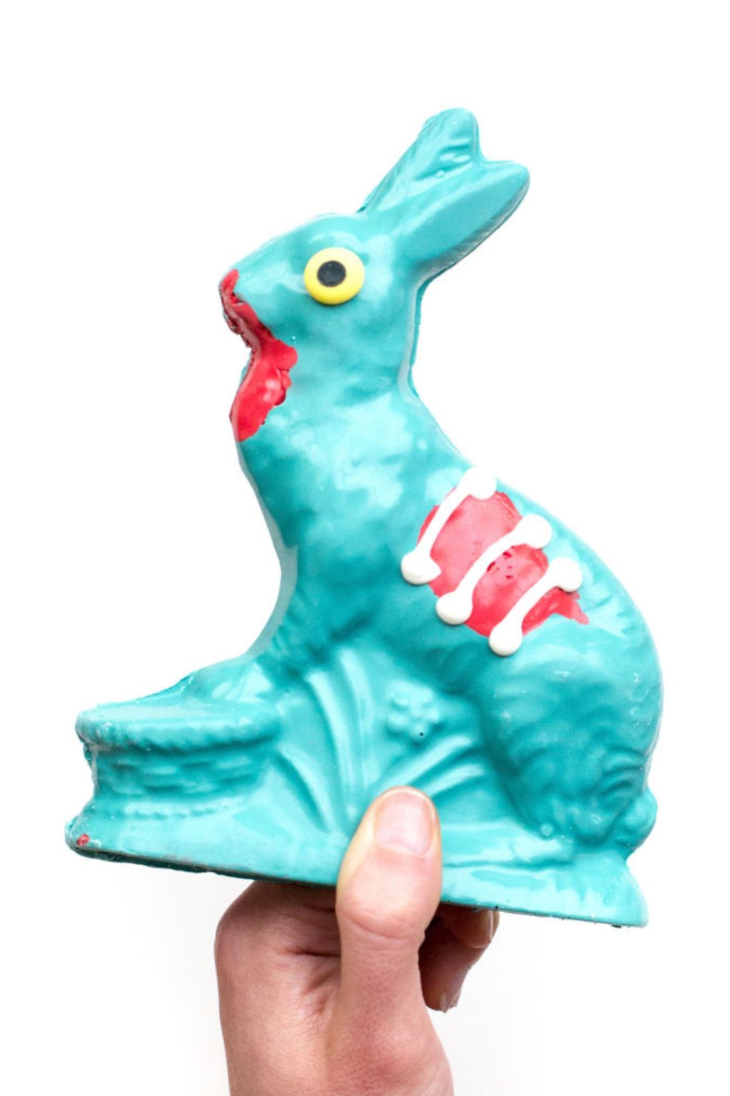 Chocolate Zombie Bunny – 7.5 Oz Handcrafted White Chocolate-thumbmail-5