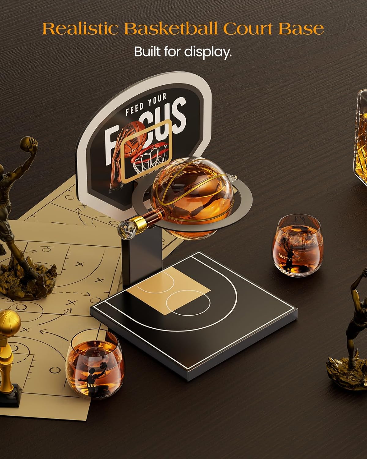Basketball Whiskey Decanter Set-thumbmail-3