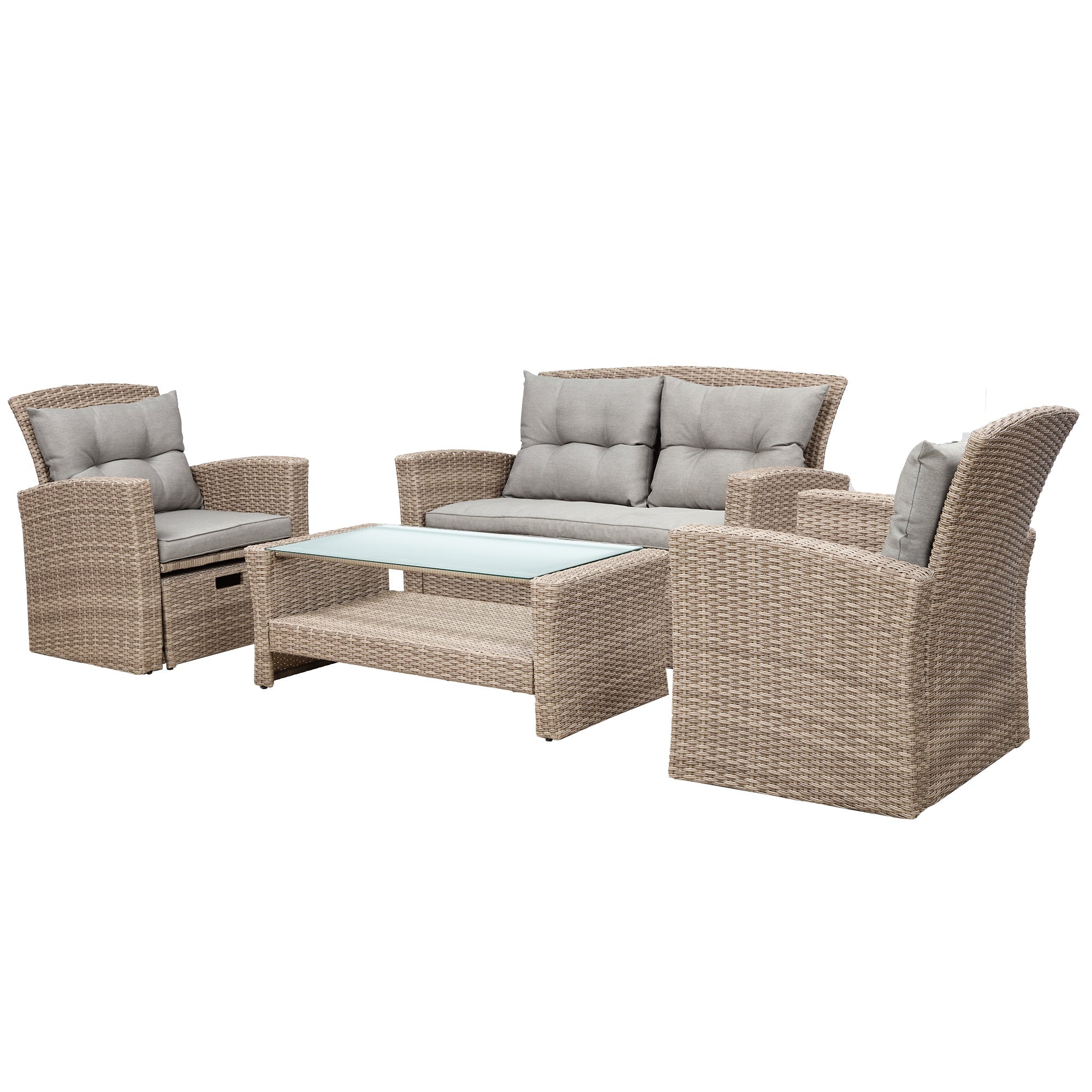 Set of 4 Piece Outdoor Patio Furniture-thumbmail-5