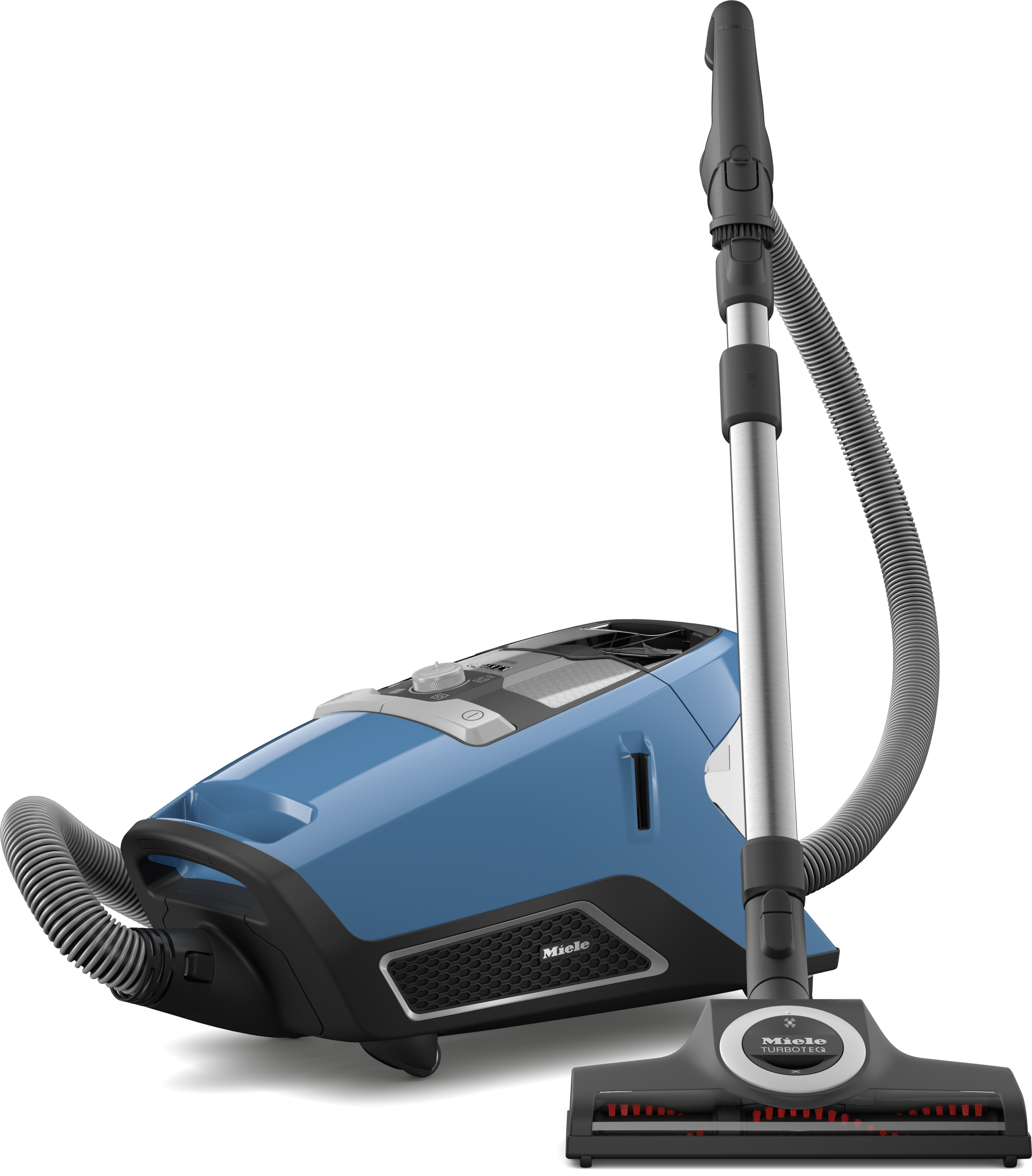 Miele Blizzard CX1 TurboTeam Bagless Bagless Canister Vacuum Cleaner in Tech Blue-thumbmail-1