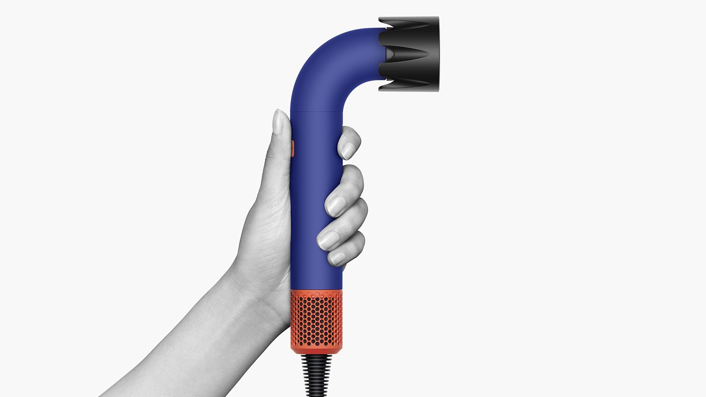 Dyson Supersonic R Professional Hair Dryer in Vinca Blue/Topaz-thumbmail-1