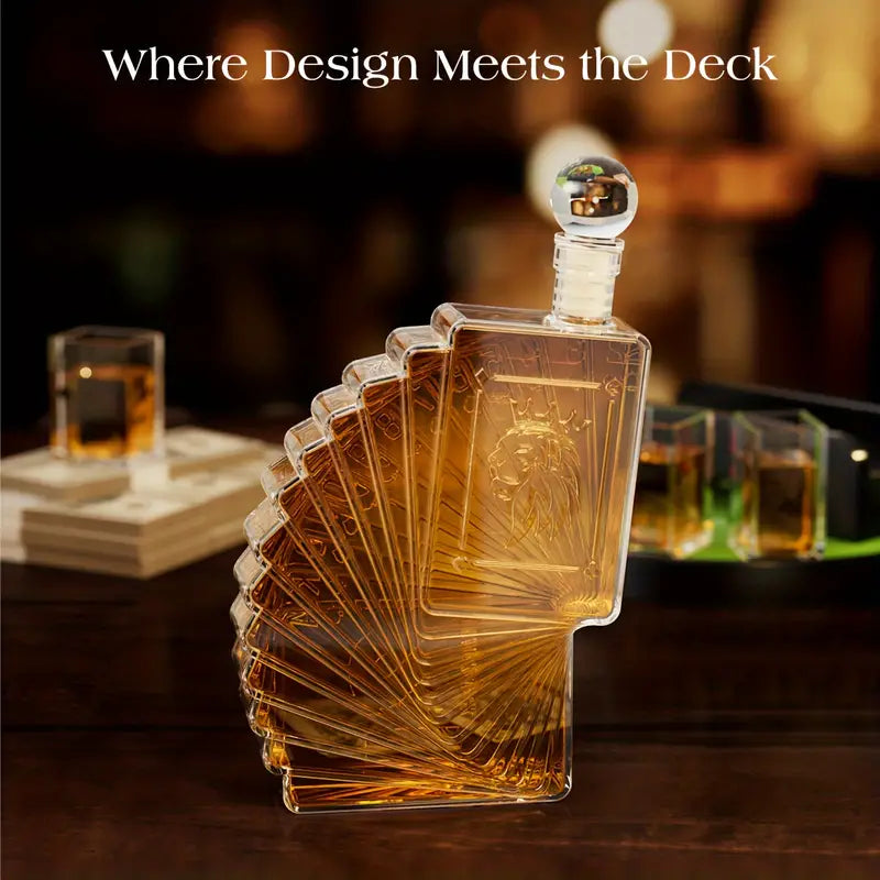 Poker Night Whiskey Decanter Set-thumbmail-4