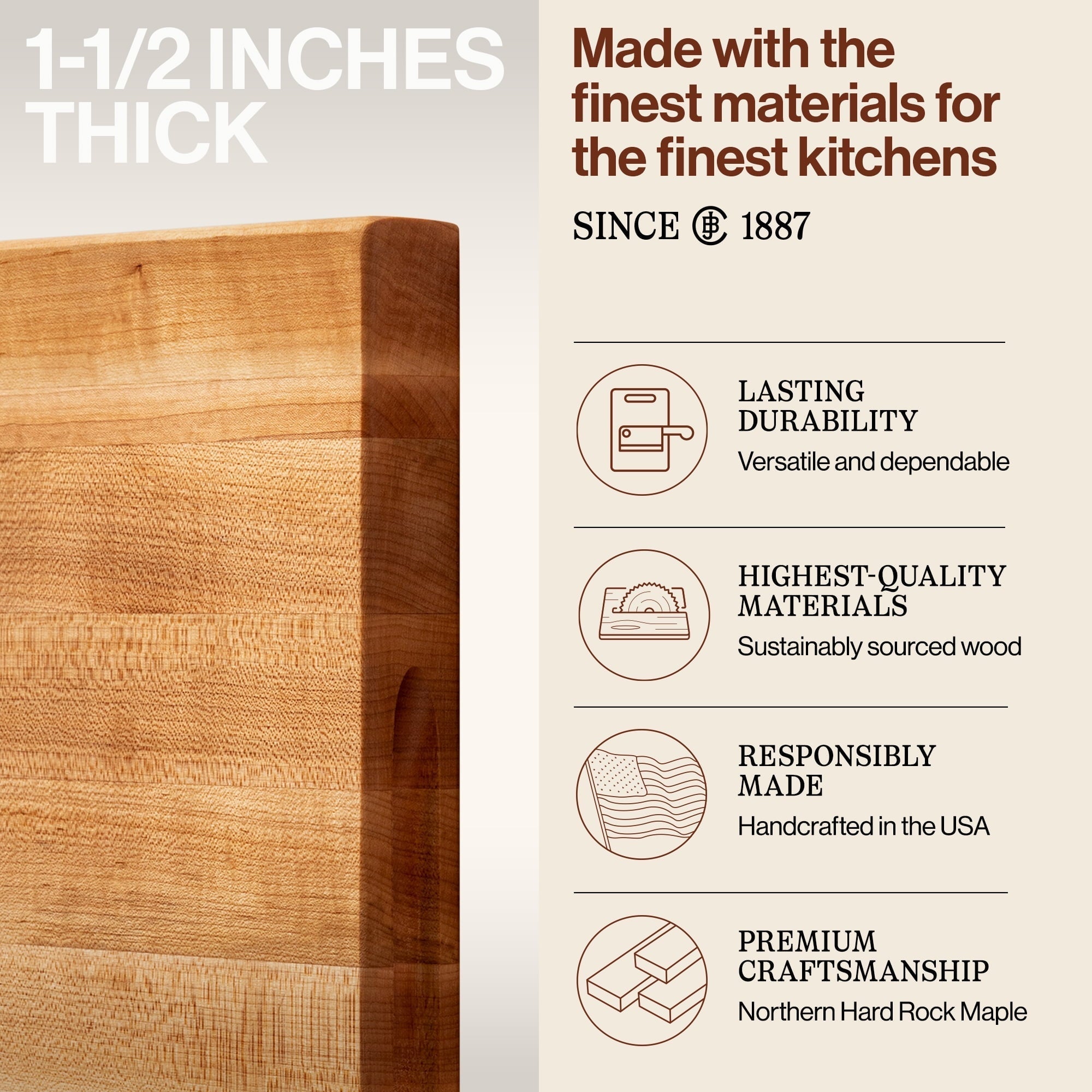 John Boos 20-by-15-Inch Reversible Maple Cutting Board-thumbmail-8