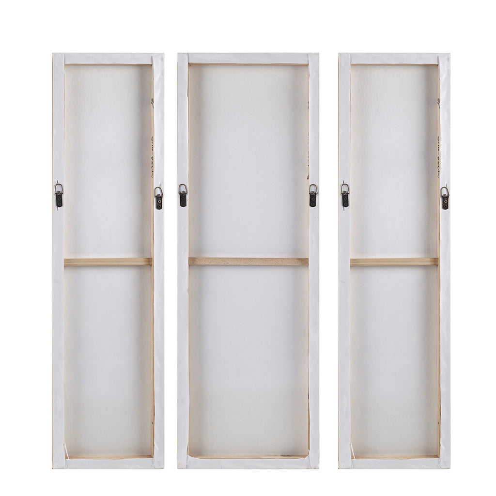 Triptych 3-Piece Dimensional Resin Canvas Wall Art Set-thumbmail-9