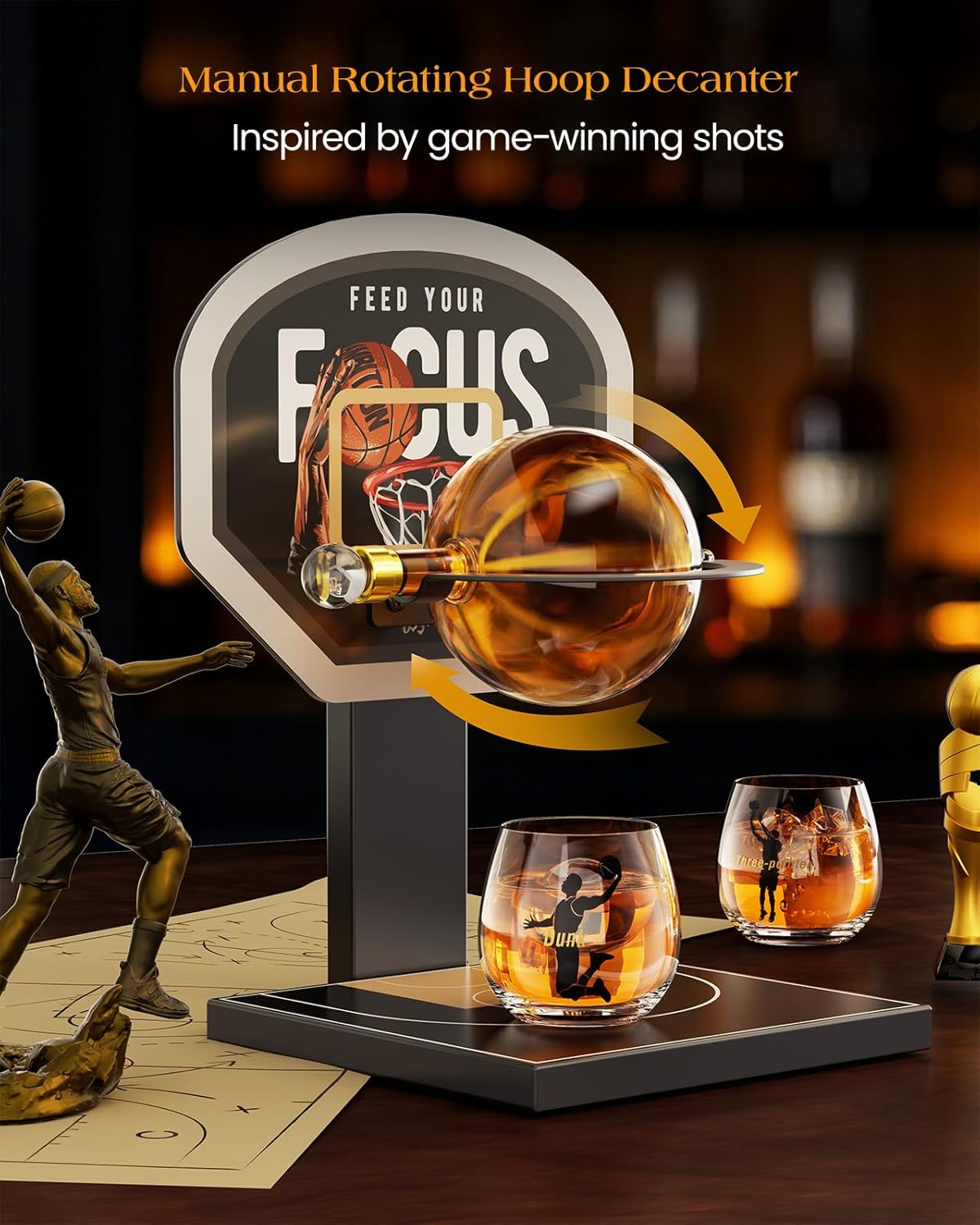 Basketball Whiskey Decanter Set-thumbmail-4
