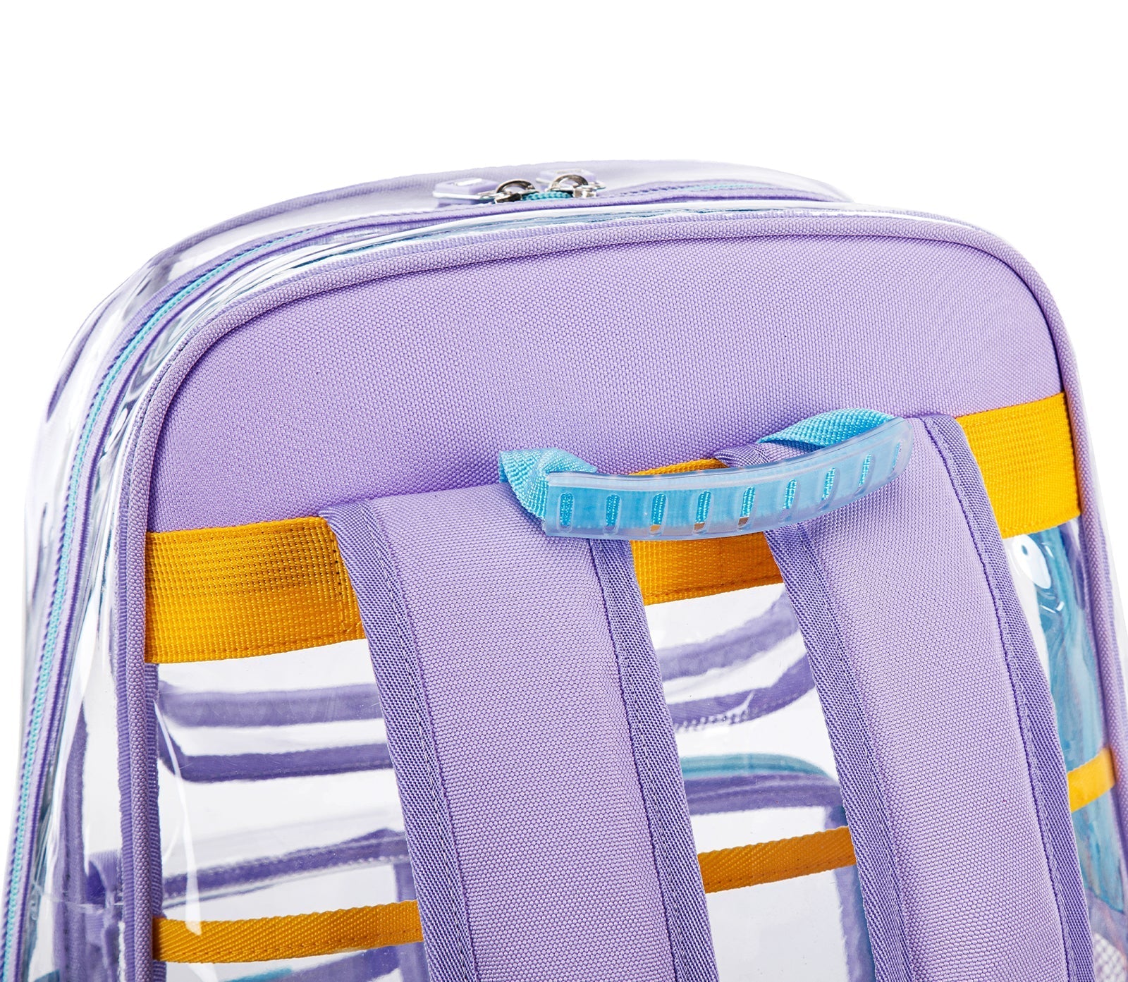 Contixo Heavy Duty Clear Backpack - PVC Transparent, Stadium Ap-thumbmail-3