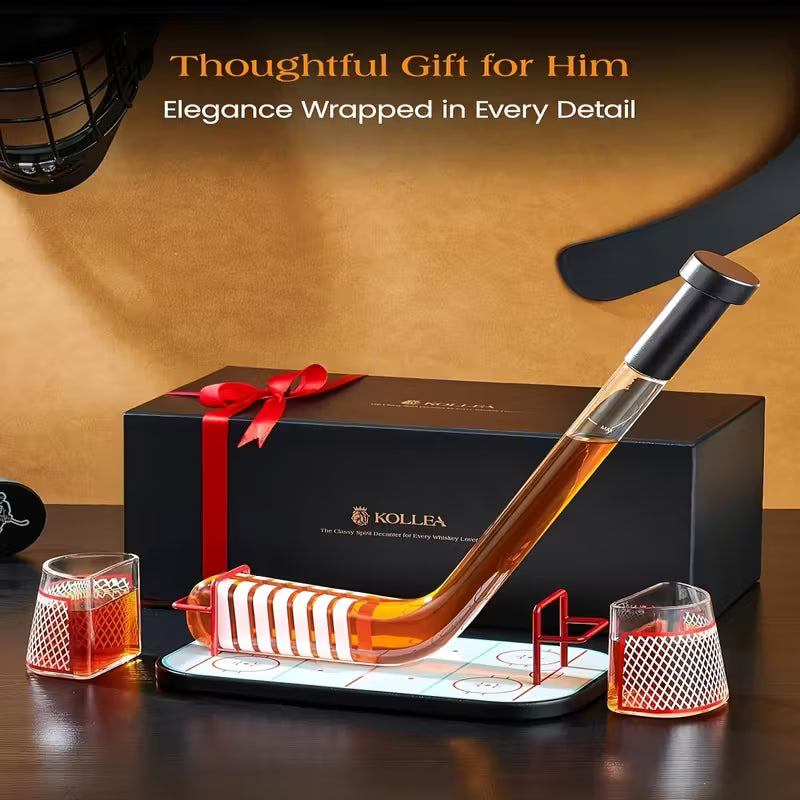 Ice Hockey Whiskey Decanter Set-thumbmail-5